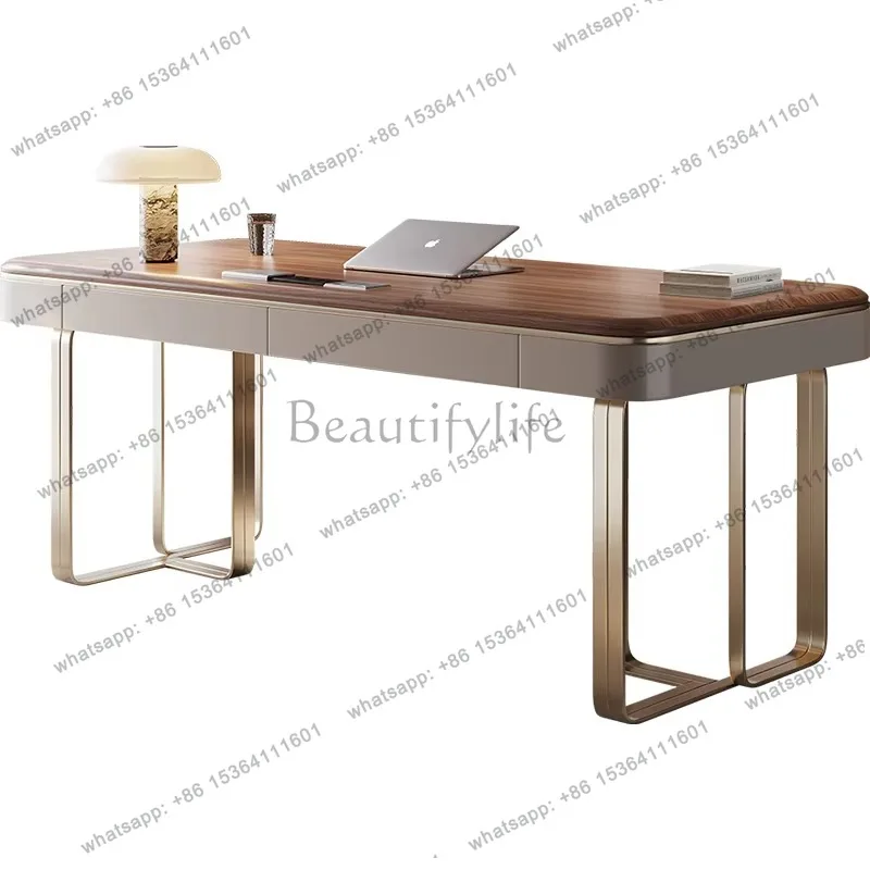 Wooden Asthetic Luxury Executive Desk Modern Manager Designer Writing Study Desks Gaming Home Scrivania Office Furniture
Wooden Asthetic Luxury Executive Desk Modern Manager Designer Writing Study Desks Gaming Home Scrivania Office Furniture