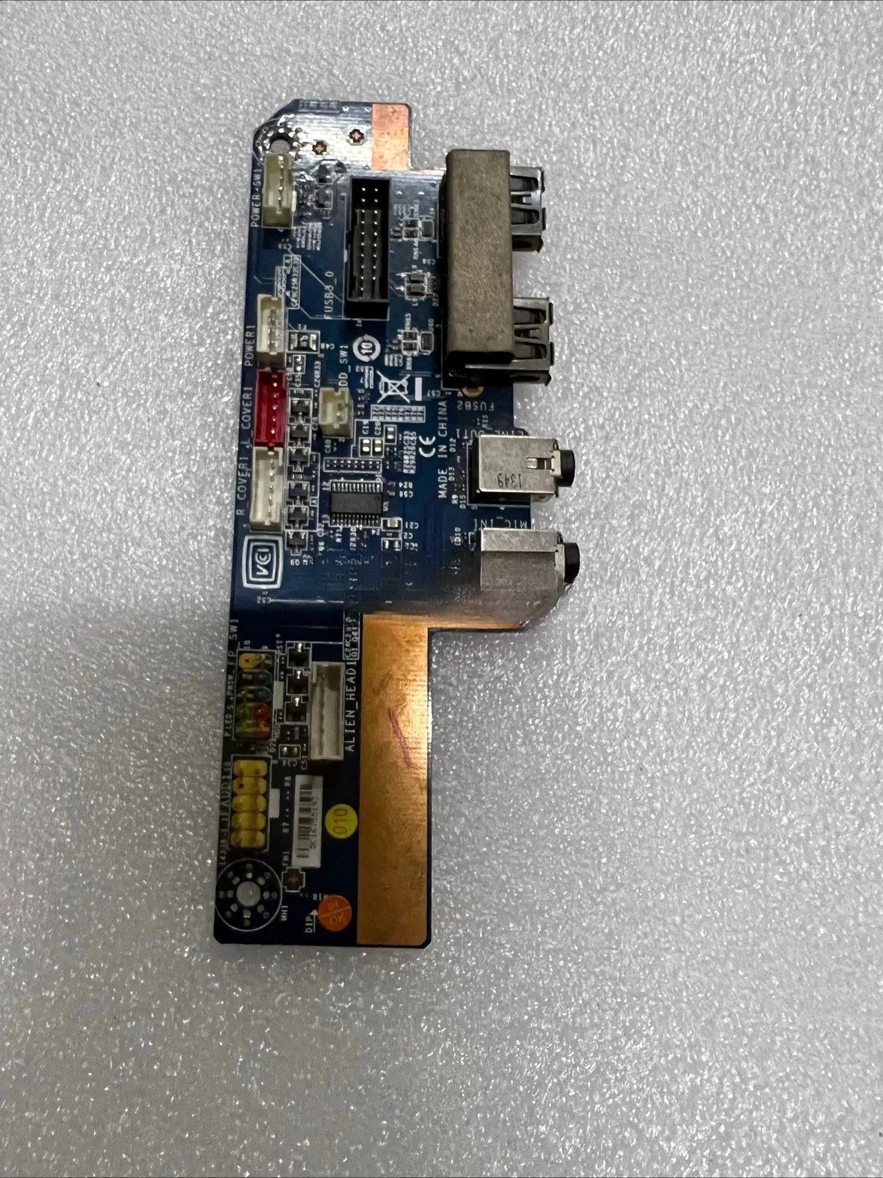 For Dell Alienware X51 R2 USB Audio Interface Small Board CN - 07MG94 0YHD64 In Stock
For Dell Alienware X51 R2 USB Audio Interface Small Board CN - 07MG94 0YHD64 In Stock