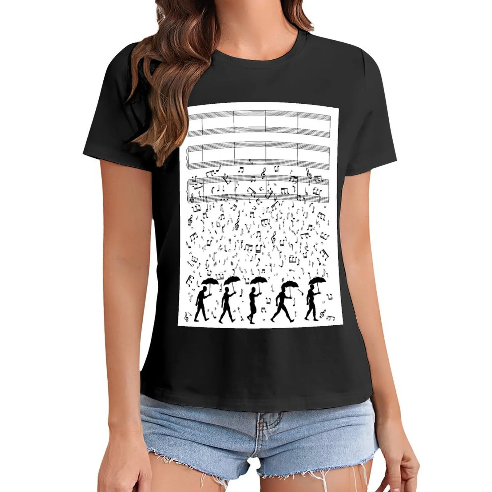 Singing in the Raaaain T-Shirt anime Female clothing t-shirts for Women loose fit
Singing in the Raaaain T-Shirt anime Female clothing t-shirts for Women loose fit