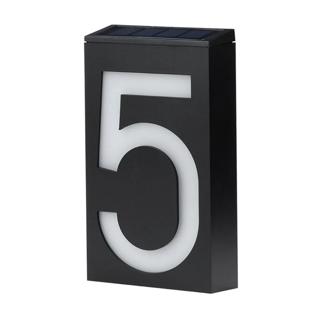 Easy Install Solar LED House Number Waterproof Solar-powered Solar Powered Address Sign Durable Smart Light Control
Easy Install Solar LED House Number Waterproof Solar-powered Solar Powered Address Sign Durable Smart Light Control