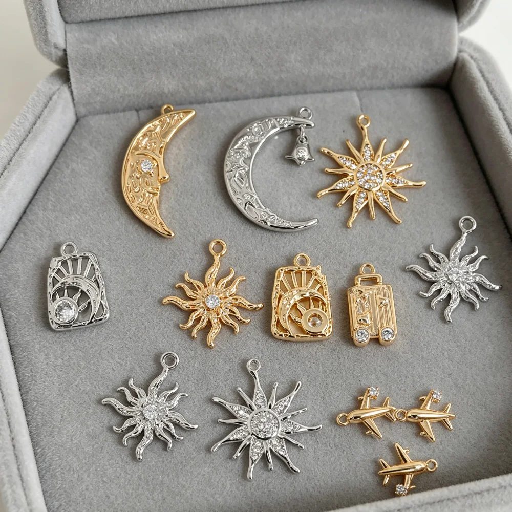 Cordial Design Handmade Moon Sun Pendant Charm/DIY Necklace Making/Jewelry Supplies & Findings#196553
Cordial Design Handmade Moon Sun Pendant Charm/DIY Necklace Making/Jewelry Supplies & Findings#196553