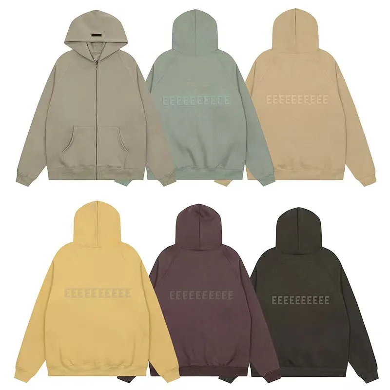 Classic Brand Double Line Mens Zipper Hoodies Back 3D Silicone Letter Luxury Design Couples High Street Oversized Zipper Jacket
Classic Brand Double Line Mens Zipper Hoodies Back 3D Silicone Letter Luxury Design Couples High Street Oversized Zipper Jacket
