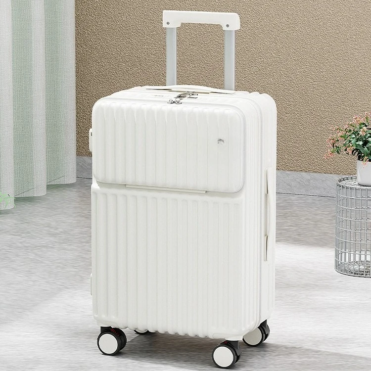 Front open large-capacity suitcase Women's fashion trolley case Men's young students Password case Waterproof suitcase Strong
Front open large-capacity suitcase Women's fashion trolley case Men's young students Password case Waterproof suitcase Strong