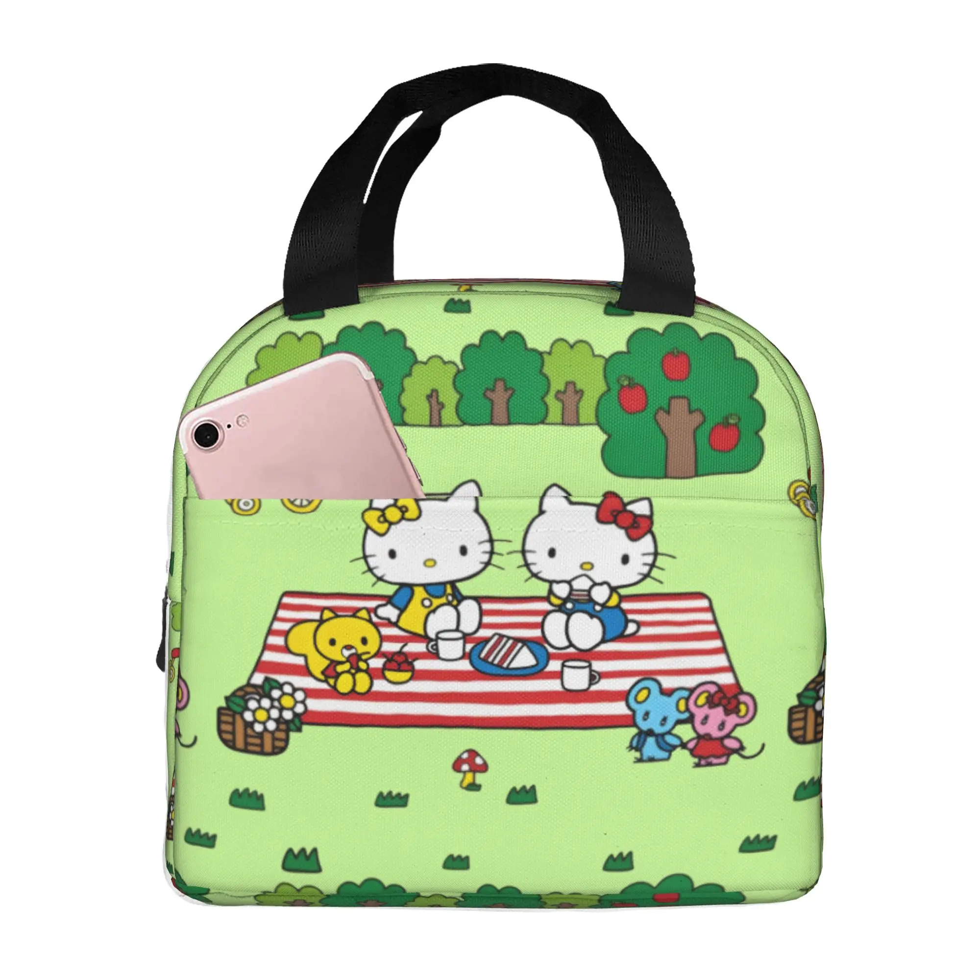 Custom Kitties Kitten Insulated Lunch Bag for School Office Cat Anime Portable Thermal Cooler Bento Box Unisex
Custom Kitties Kitten Insulated Lunch Bag for School Office Cat Anime Portable Thermal Cooler Bento Box Unisex