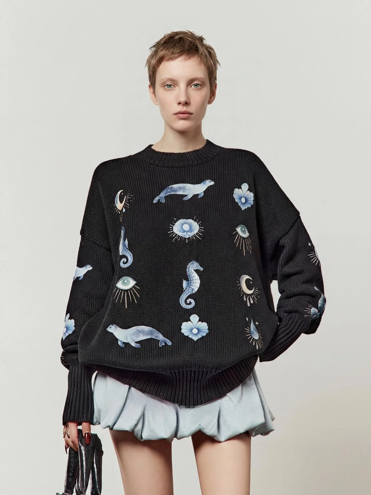 Blue Tear Women's Bla Casual Loose Sweater Spring 2026 New Print Vintage Sle Long Sve round Ne Floral Patterned
Blue Tear Women's Bla Casual Loose Sweater Spring 2026 New Print Vintage Sle Long Sve round Ne Floral Patterned