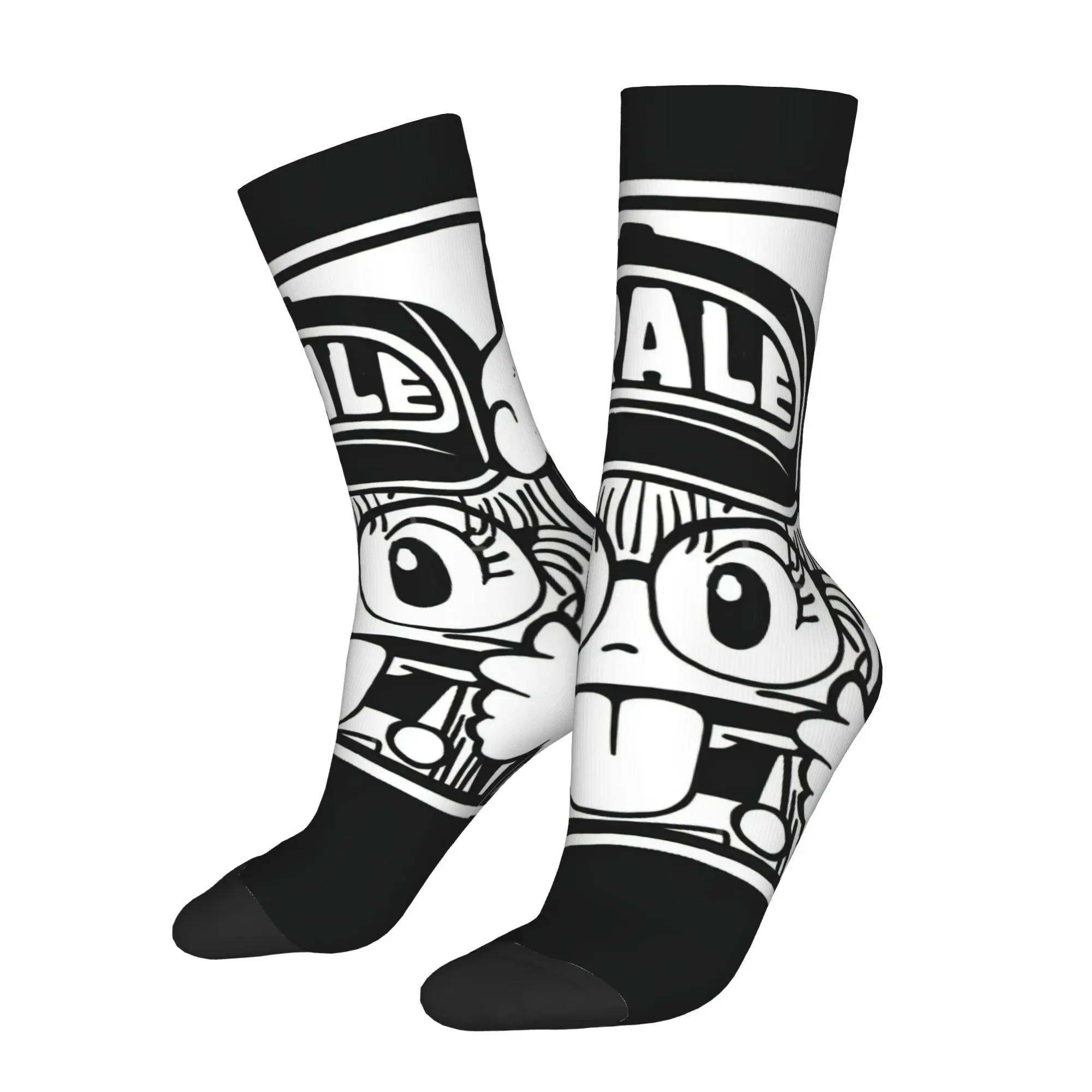 Милые мужские носки с героями мультфильмов Arale, новинка весны, лета, осени и зимы
Милые мужские носки с героями мультфильмов Arale, новинка весны, лета, осени и зимы