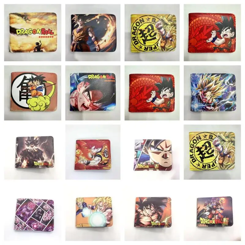 Dragon Ball Z Pu Wallet Anime Coin Purse Card Holder Son Goku Vegeta Cartoon Wallet Men's Women's Child Wallet Birthday Gift 
Dragon Ball Z Pu Wallet Anime Coin Purse Card Holder Son Goku Vegeta Cartoon Wallet Men's Women's Child Wallet Birthday Gift