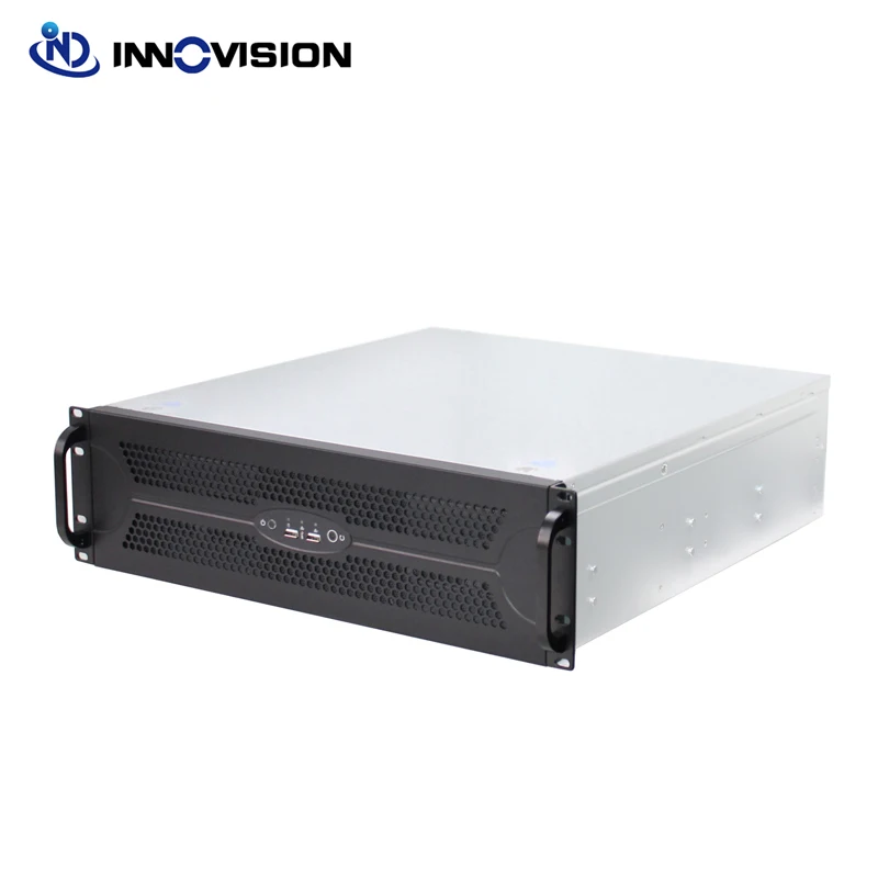 19inch 3U 480MM Depth Rackmout Industrial Server Case Rack Computer Chassis Max Support 12*9.6 inch Motherboard Support 6 HDD
19inch 3U 480MM Depth Rackmout Industrial Server Case Rack Computer Chassis Max Support 12*9.6 inch Motherboard Support 6 HDD