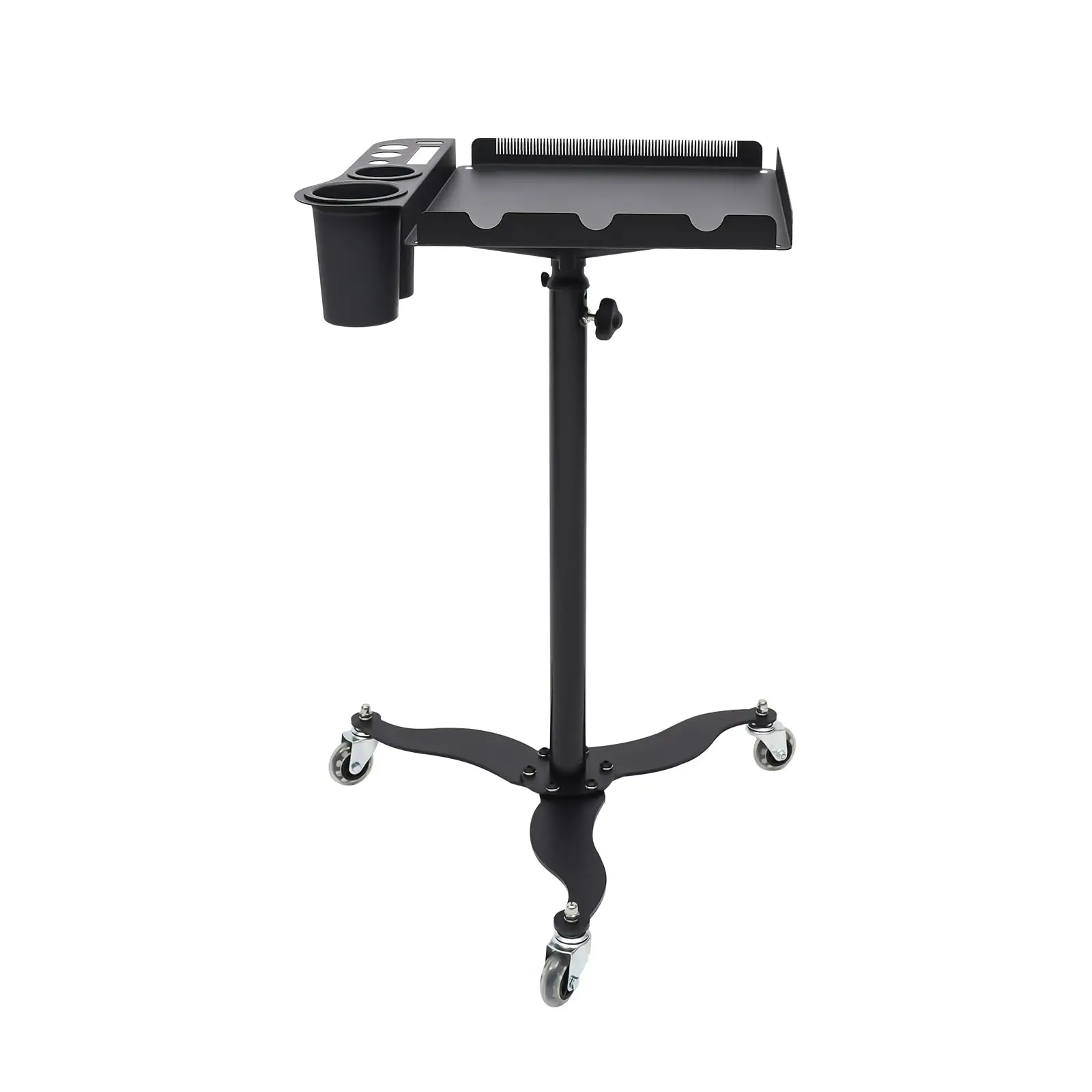 Rolling Salon Tray on Wheels, Metal Hairstylist Tray Rolling Cart for Hair Salon Station with 2 Hair Color Bowls, Salon Trolley
Rolling Salon Tray on Wheels, Metal Hairstylist Tray Rolling Cart for Hair Salon Station with 2 Hair Color Bowls, Salon Trolley