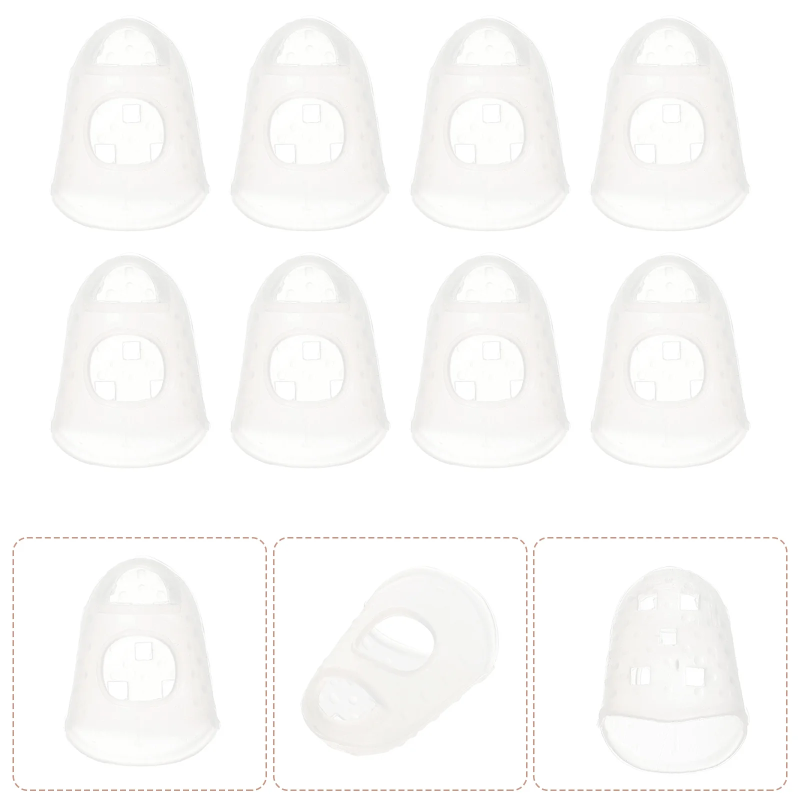 40Pcs Silicone Finger Guards for Guitar Large Interior Space Flexible Fit Protects Fingers Improves Play Efficiency Compatible
40Pcs Silicone Finger Guards for Guitar Large Interior Space Flexible Fit Protects Fingers Improves Play Efficiency Compatible