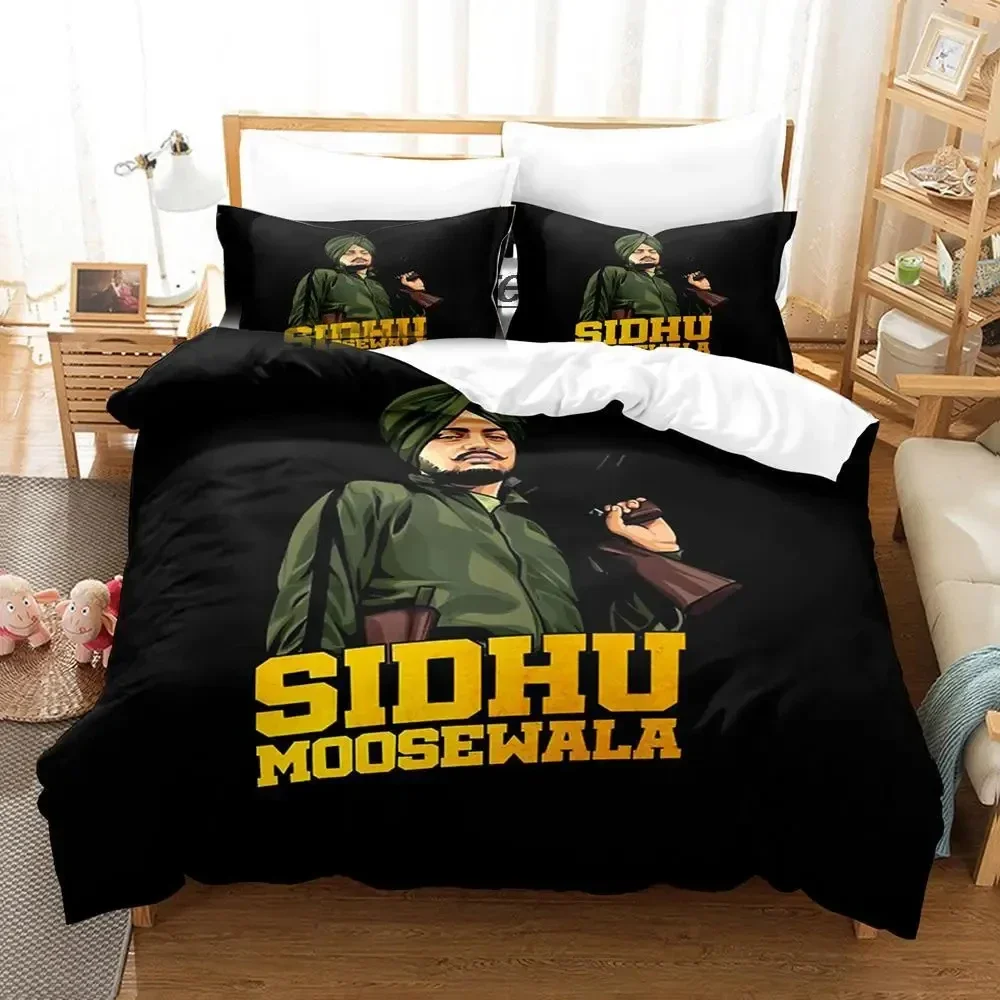Sidhu Moosewala RIP Bedding Set Boys Girls Twin Queen Size Duvet Cover Pillowcase Bed Kids Adult Fashion Home Textileextile
Sidhu Moosewala RIP Bedding Set Boys Girls Twin Queen Size Duvet Cover Pillowcase Bed Kids Adult Fashion Home Textileextile