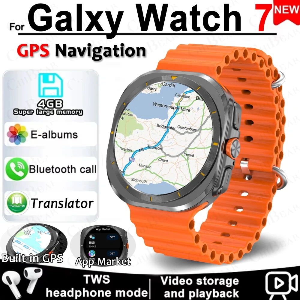 2025New Galaxy Watch 7 Smart Watch with Built-in GPS Navigation 4GB Large Memory with Translator Watch Bluetooth Call Smartwatch
2025New Galaxy Watch 7 Smart Watch with Built-in GPS Navigation 4GB Large Memory with Translator Watch Bluetooth Call Smartwatch