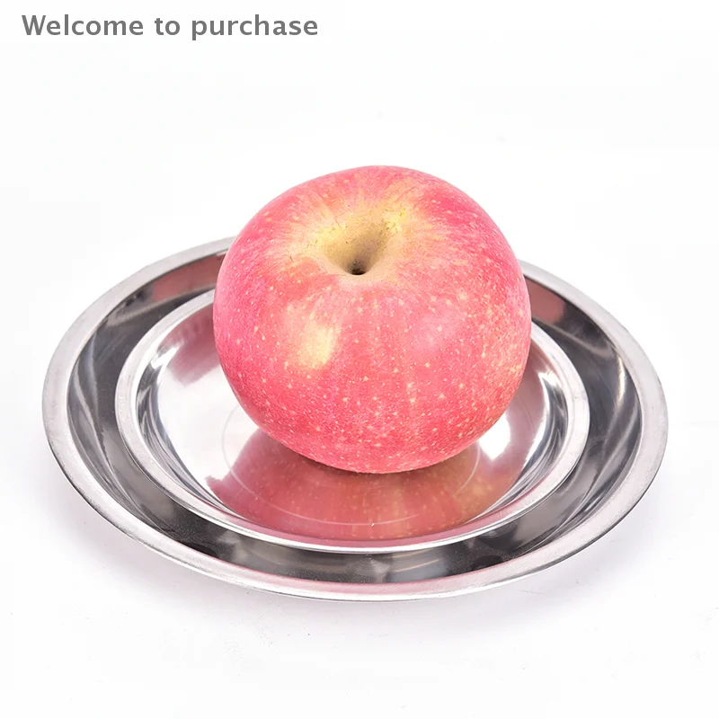 1PC 14-26cm Dia Stainless Steel Tableware Dinner Plate Food Container 27-92g Silver Durable Camping Round
1PC 14-26cm Dia Stainless Steel Tableware Dinner Plate Food Container 27-92g Silver Durable Camping Round