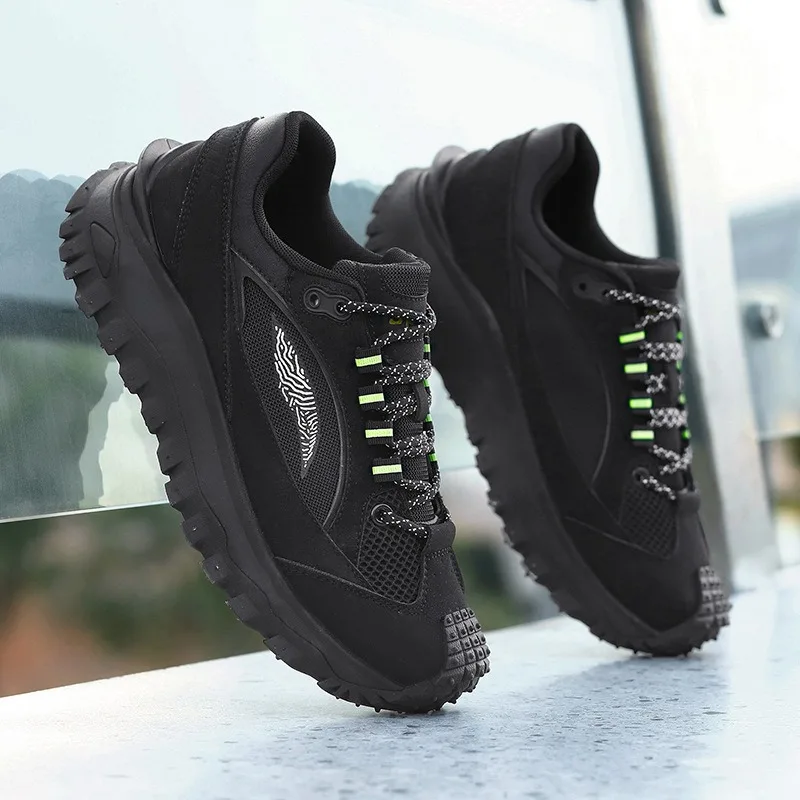Men'sSneakers Comfortable platform Lace-up sports shoes for men Spring Autumn 2025Outdoor shoes men Fashion Luxury running shoes
Men'sSneakers Comfortable platform Lace-up sports shoes for men Spring Autumn 2025Outdoor shoes men Fashion Luxury running shoes