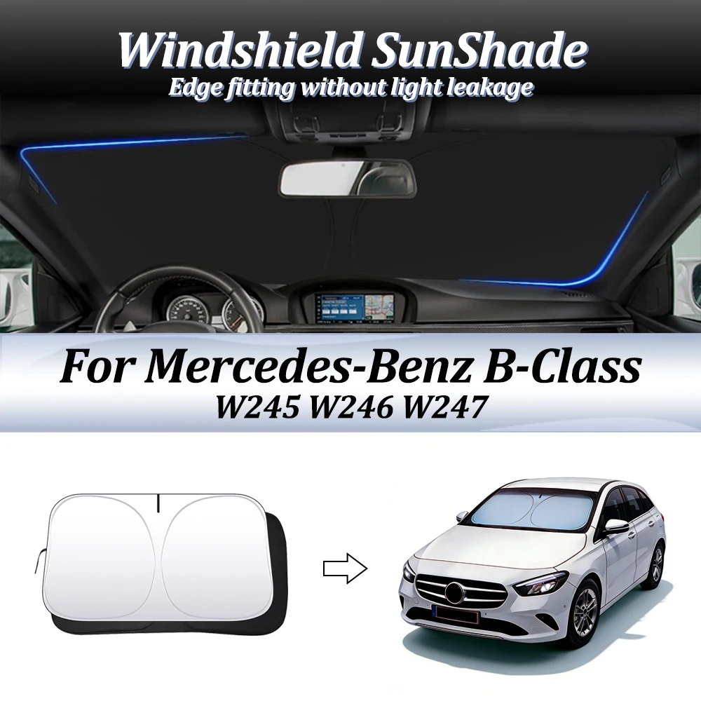 Car Windshield SunShade For Mercedes Benz B-Class W245 W246 W247 Auto Accessories Window Shade Sun Visor Cover Foldable Anti-UV
Car Windshield SunShade For Mercedes Benz B-Class W245 W246 W247 Auto Accessories Window Shade Sun Visor Cover Foldable Anti-UV