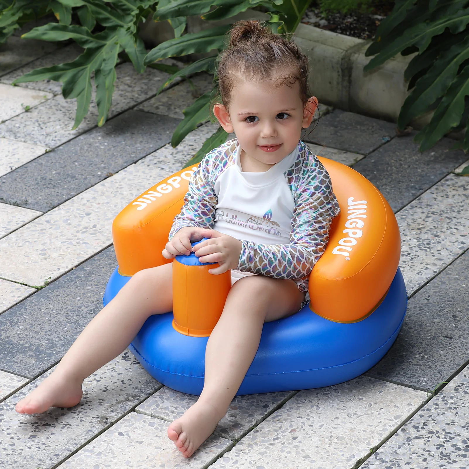 Swimbobo Inflatable Blue Multifunctional Kids Sofa Seat Chairs For Baby Bath Shower Learning Bathing Stool Eating Pvc Chair
Swimbobo Inflatable Blue Multifunctional Kids Sofa Seat Chairs For Baby Bath Shower Learning Bathing Stool Eating Pvc Chair