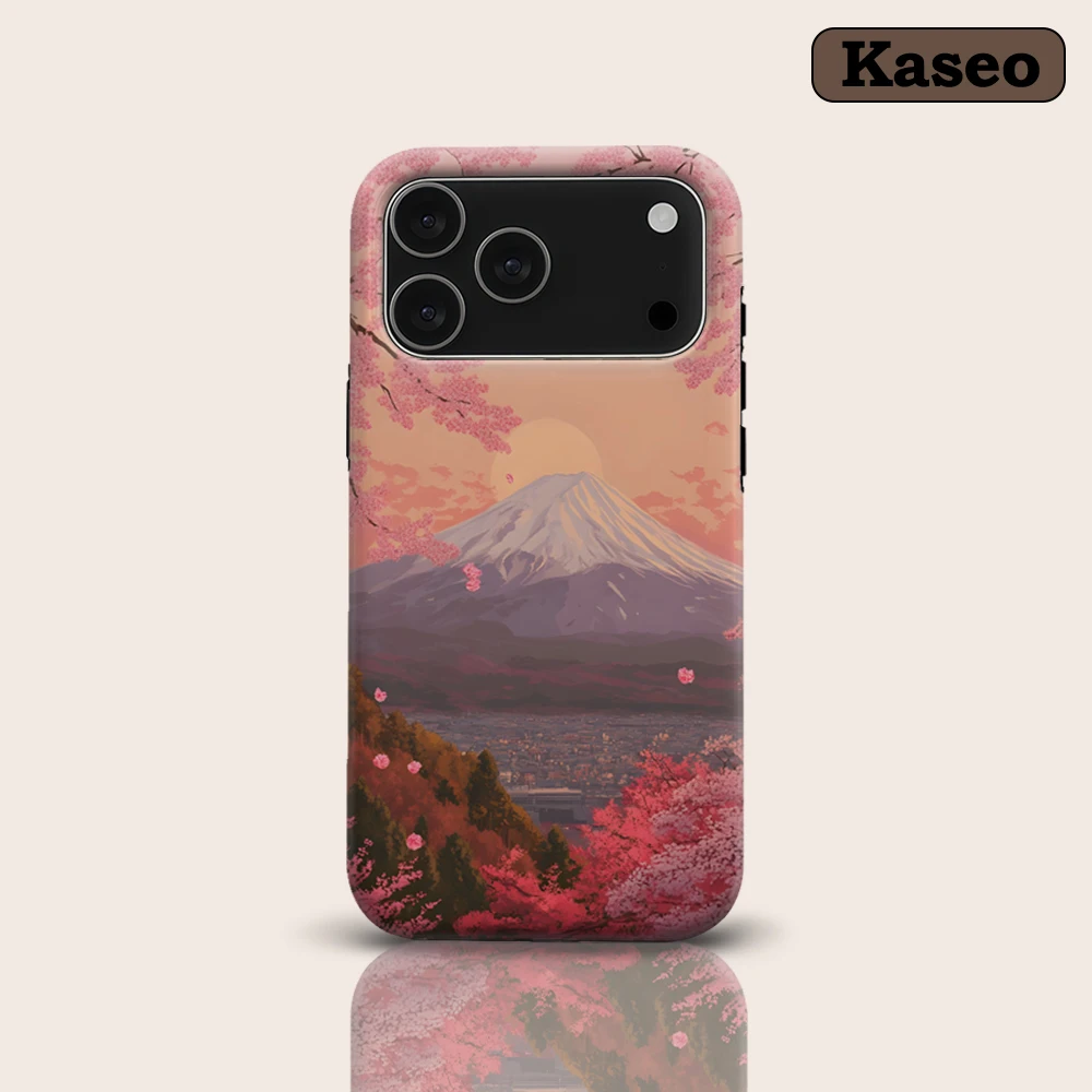 KASEO Matte Bumper for Magsafe Case for IPhone 17 16 15 14 Plus 13 Pro Max Shockproof Hard PC Fuji Cherry Dusk Cover
KASEO Matte Bumper for Magsafe Case for IPhone 17 16 15 14 Plus 13 Pro Max Shockproof Hard PC Fuji Cherry Dusk Cover