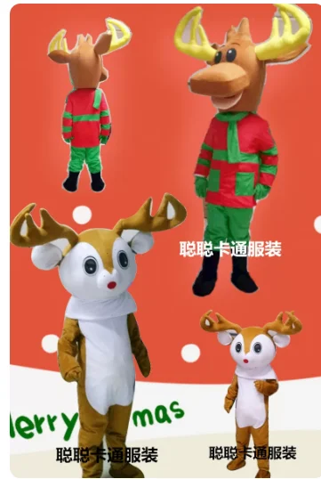 New Adult Halloween Christmas Cute Deer Mascotte Fancy Dress Cartoon Mascot Costume Plush Fancy Dress Mascot Costume
New Adult Halloween Christmas Cute Deer Mascotte Fancy Dress Cartoon Mascot Costume Plush Fancy Dress Mascot Costume