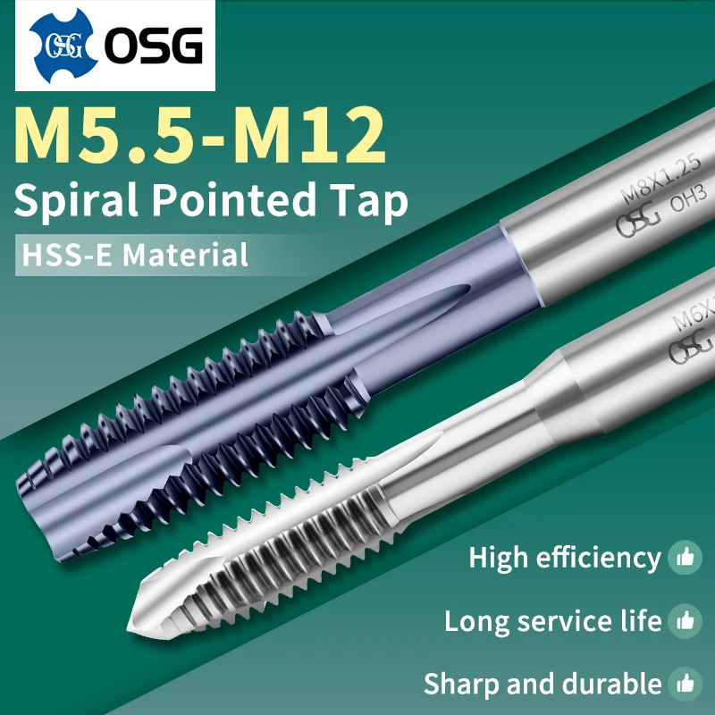 Метрические конические машинные резьбонарезные метчики DUOMartap Japan OSG M5-M12, черные, из нержавеющей стали/стали с кобальтом
Метрические конические машинные резьбонарезные метчики DUOMartap Japan OSG M5-M12, черные, из нержавеющей стали/стали с кобальтом