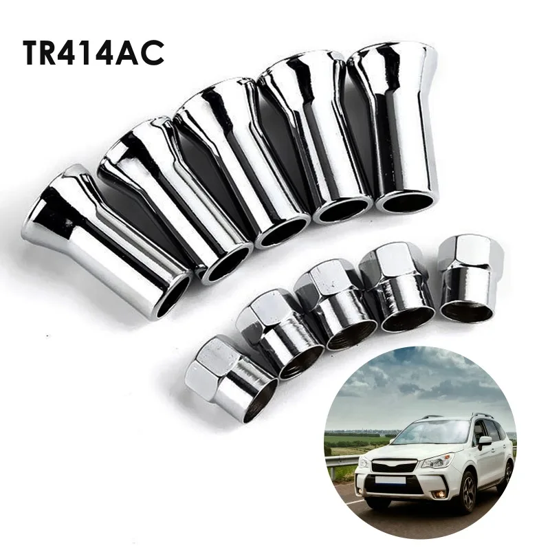 10Pcs TR414AC Chrome Car Truck Tire Wheel Tyre Valve Stem Hex Caps with Sleeve Covers Left Right Front Rear Auto Accessories
10Pcs TR414AC Chrome Car Truck Tire Wheel Tyre Valve Stem Hex Caps with Sleeve Covers Left Right Front Rear Auto Accessories