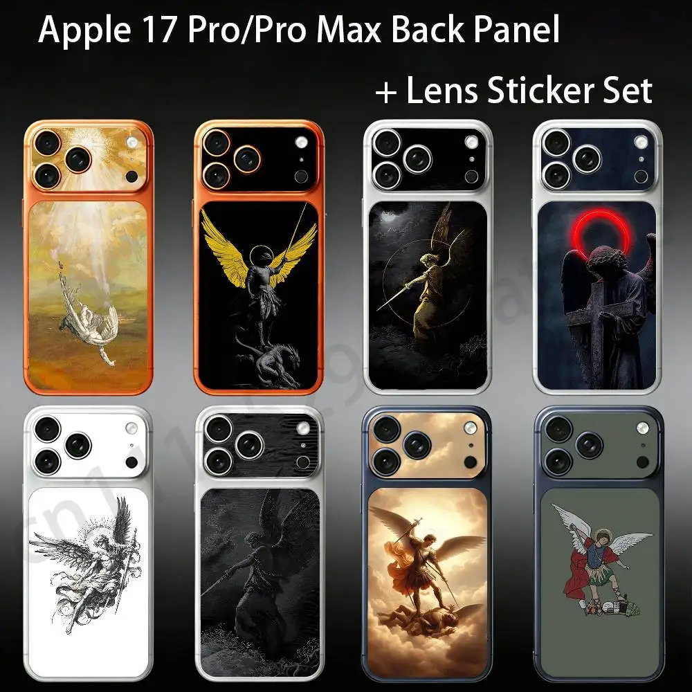 Archangel Michael Cross For iPhone 17Pro/ProMax Battry Back Cover with Camera Decal Skin Rear Protective Sticker Film
Archangel Michael Cross For iPhone 17Pro/ProMax Battry Back Cover with Camera Decal Skin Rear Protective Sticker Film
