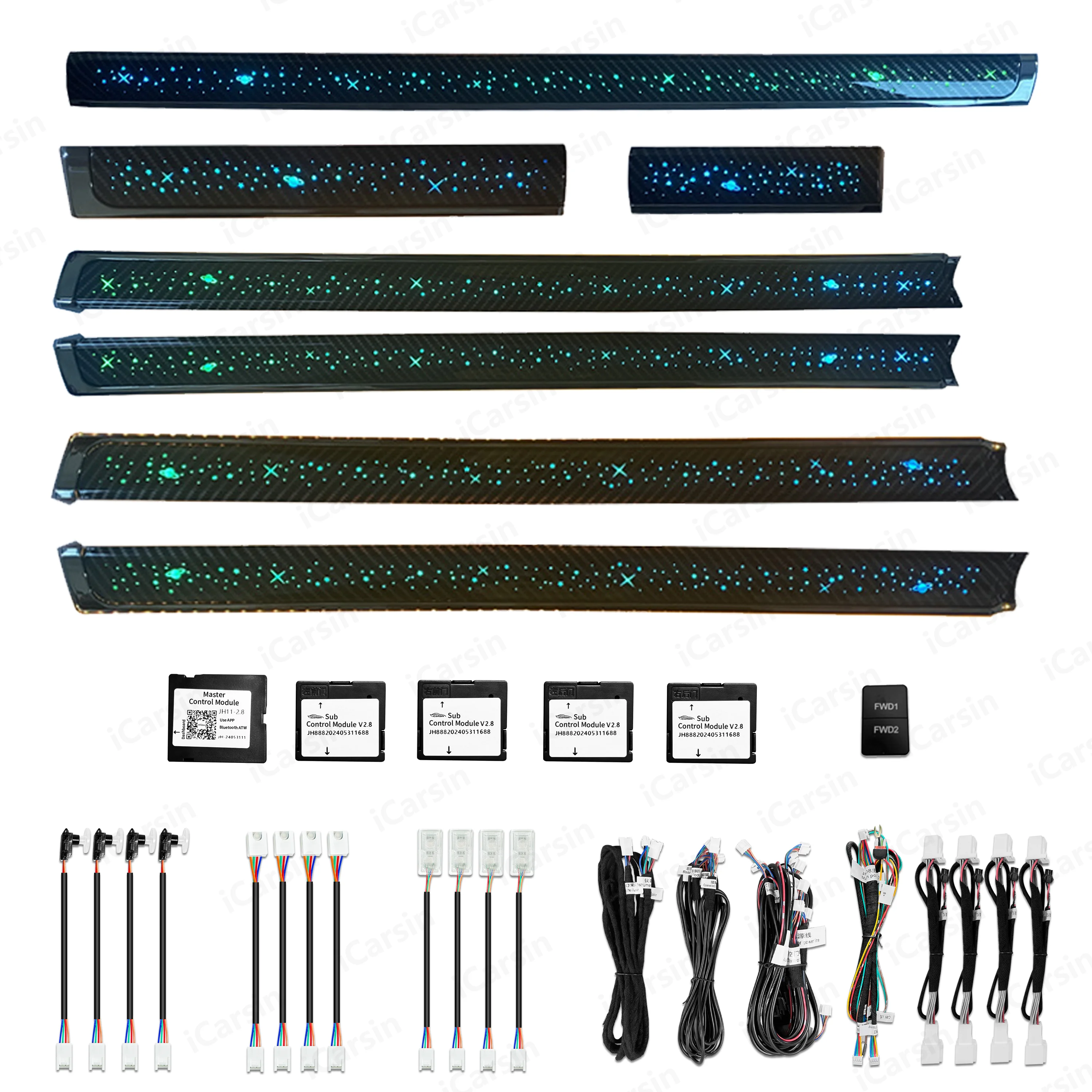 For Toyota Land Cruiser 200 LC200 2010-2023 Accessories Upgraded 256 Color Light Emitting Diode Interior Lighting Tweeter
For Toyota Land Cruiser 200 LC200 2010-2023 Accessories Upgraded 256 Color Light Emitting Diode Interior Lighting Tweeter