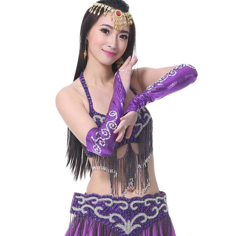 Belly Dance Costume Accessories Arm Sleeves Wrist Chiffon Middle Finger Sleeve Sequins Armbands Candy 9 Colors Gloves Accessory
Belly Dance Costume Accessories Arm Sleeves Wrist Chiffon Middle Finger Sleeve Sequins Armbands Candy 9 Colors Gloves Accessory