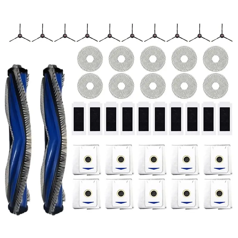 A83G-For ECOVACS T30 PRO OMNI / T30S PRO / YEEDI Pro+ Robot Vaccum Replacement Parts Dust Bag Main Side Brush Filter Mop
A83G-For ECOVACS T30 PRO OMNI / T30S PRO / YEEDI Pro+ Robot Vaccum Replacement Parts Dust Bag Main Side Brush Filter Mop