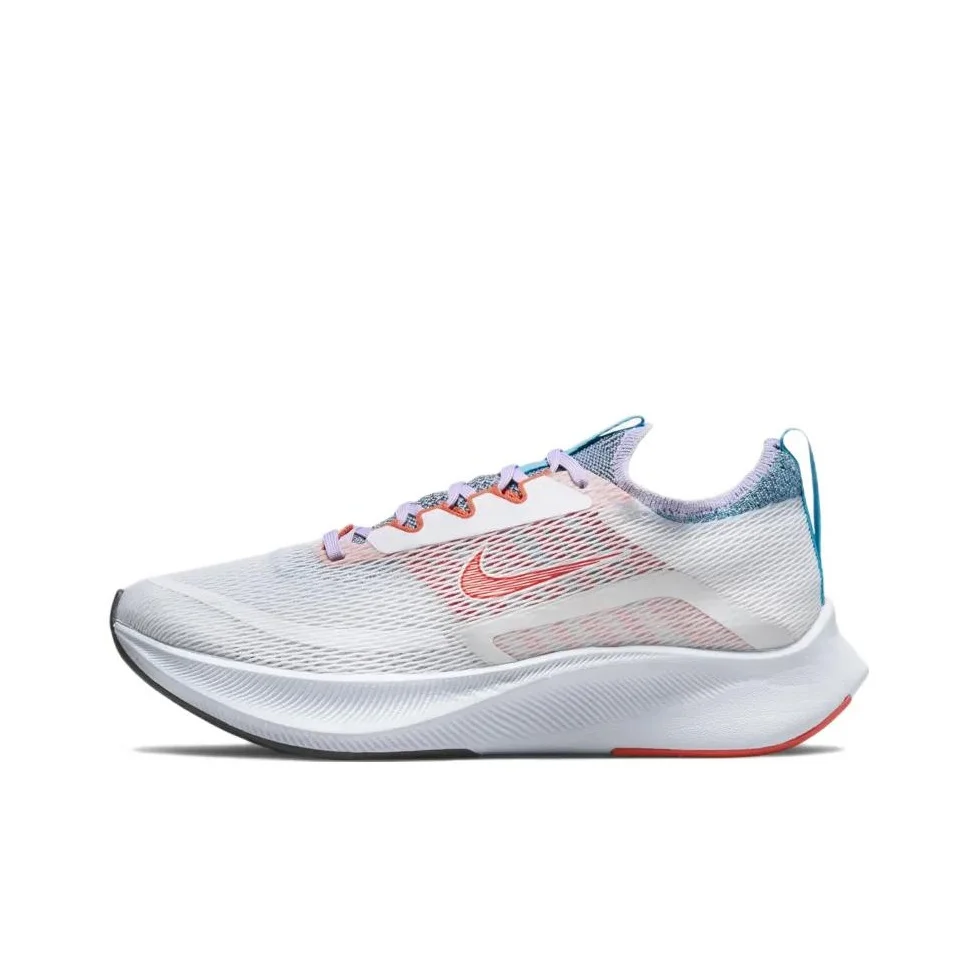 Женские кроссовки Nike Zoom Fly 4, белые, оранжево-сиреневые CT2401-100
Женские кроссовки Nike Zoom Fly 4, белые, оранжево-сиреневые CT2401-100