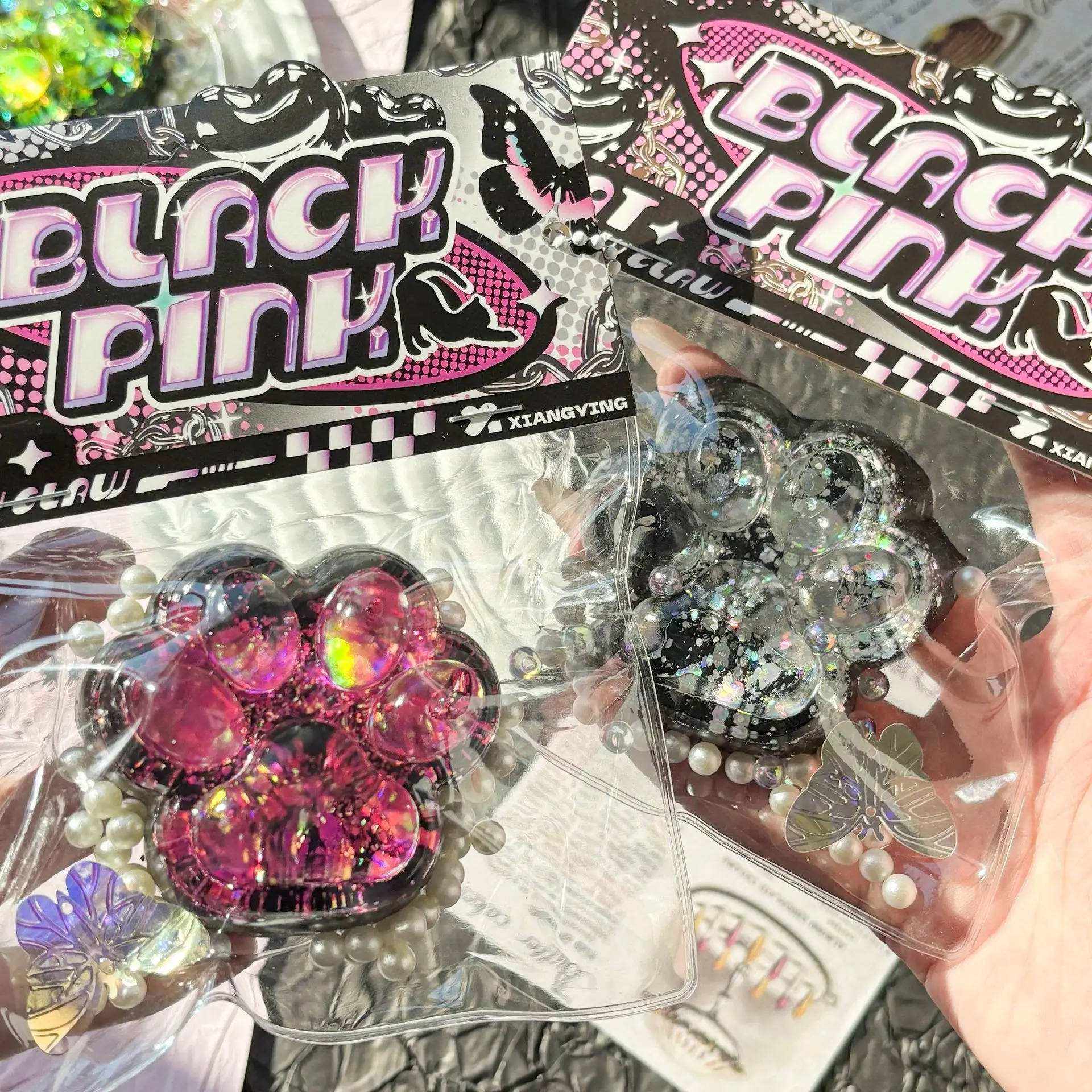 Mud sequins flash cat claws pinch music decompression toy pinch decompression toy sticky bag decompression artifact
Mud sequins flash cat claws pinch music decompression toy pinch decompression toy sticky bag decompression artifact