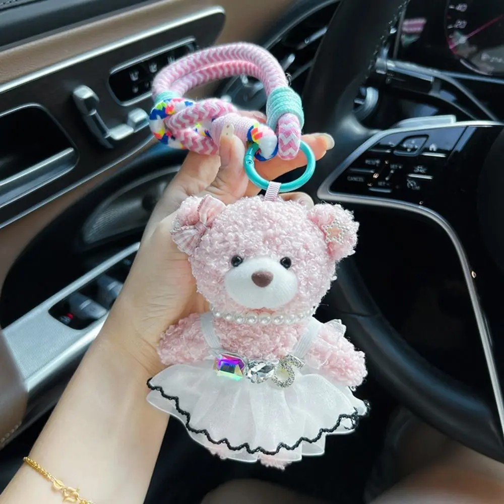 Cute Cartoon Puffy Skirt Little Bear Keychain Stuffed Fluffy Creative Bag Charm Soft Kawaii Plush Doll Pendant
Cute Cartoon Puffy Skirt Little Bear Keychain Stuffed Fluffy Creative Bag Charm Soft Kawaii Plush Doll Pendant
