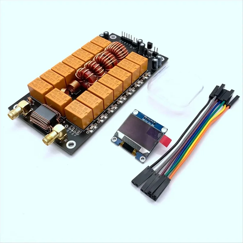 【Hot Item】Antenna Tuner Board Motherboard With Screen Finished Version DIY Antenna Kits Tester Electronic Components ATU‑100 400
【Hot Item】Antenna Tuner Board Motherboard With Screen Finished Version DIY Antenna Kits Tester Electronic Components ATU‑100 400
