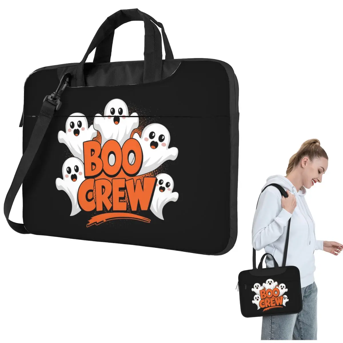 Сумка для ноутбука Halloween Boo Crew, защитный чехол, сумка для компьютера 13, 14, 15,6 дюймов, сумка через плечо для ноутбука Macbook Pro Air
Сумка для ноутбука Halloween Boo Crew, защитный чехол, сумка для компьютера 13, 14, 15,6 дюймов, сумка через плечо для ноутбука Macbook Pro Air