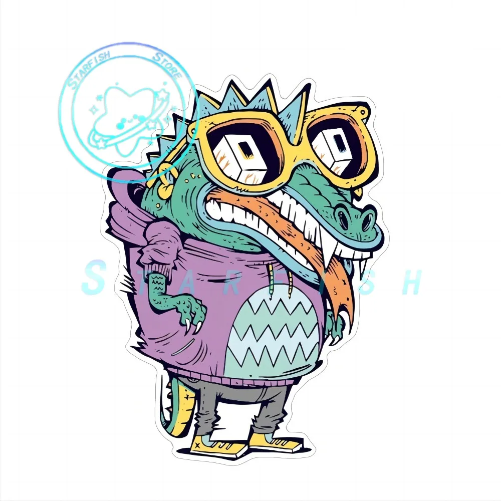 Cartoon Creative Crocodile Car Window Bumper Design Accessories Decoration PVC Material Waterproof and Sunscreen
Cartoon Creative Crocodile Car Window Bumper Design Accessories Decoration PVC Material Waterproof and Sunscreen
