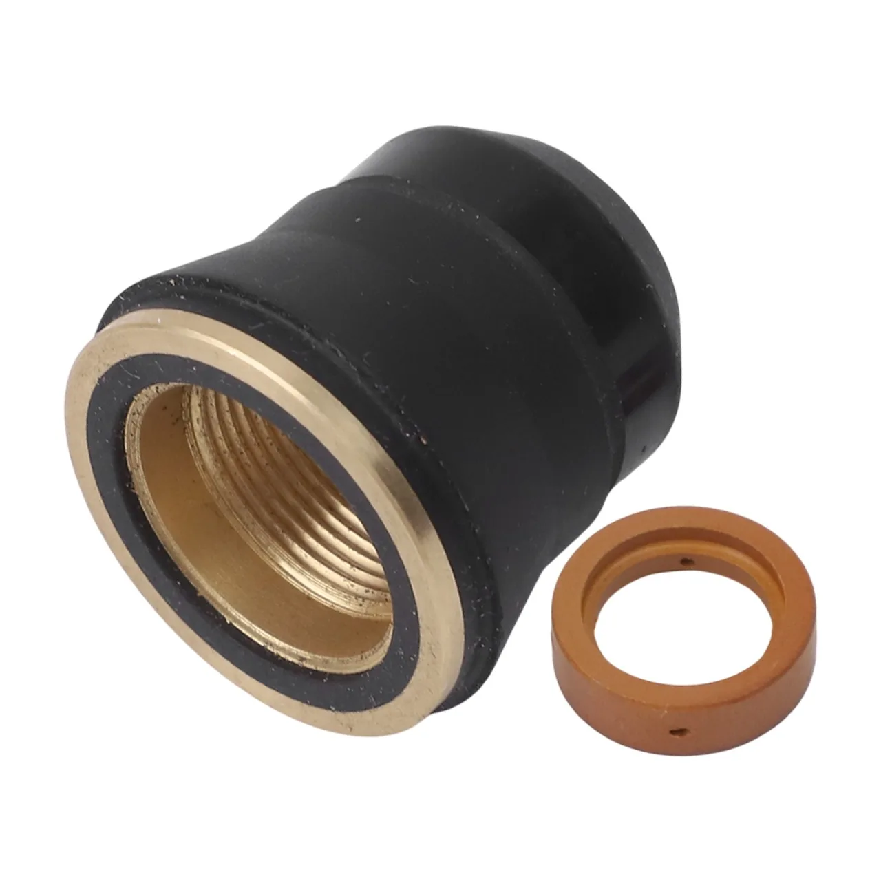 2PCS For IPT-45 Torch Shield Cap Swirl Ring Plasma Cutting Consumables For Habor Plasma Cutting Consumables
2PCS For IPT-45 Torch Shield Cap Swirl Ring Plasma Cutting Consumables For Habor Plasma Cutting Consumables
