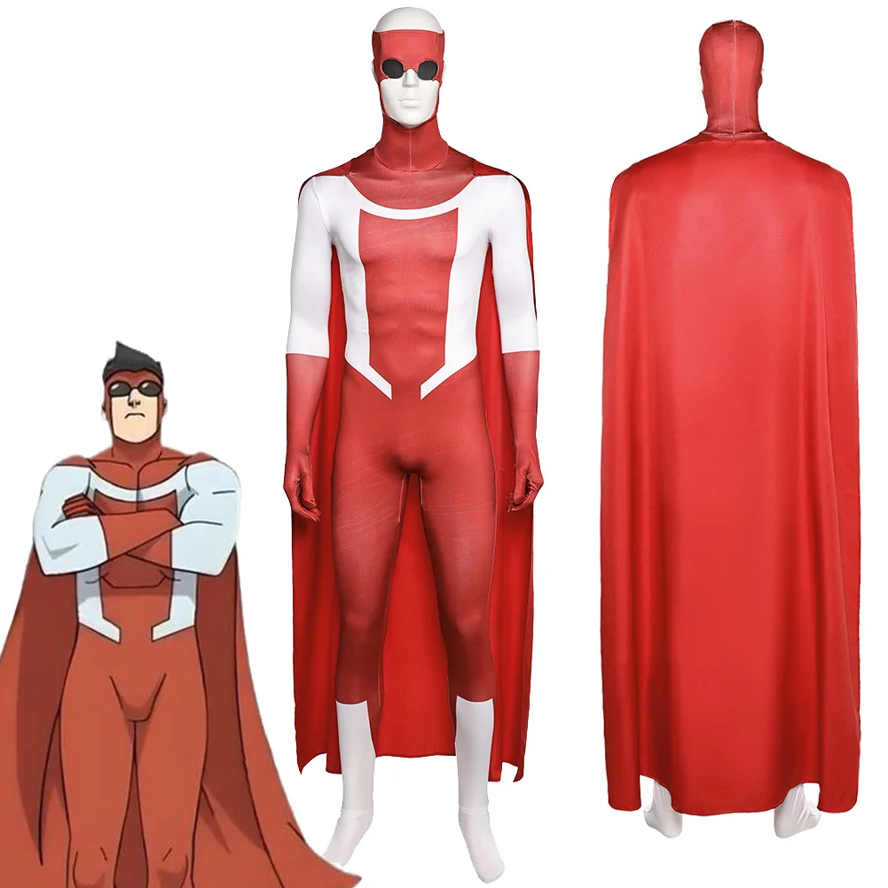 Красный комбинезон с героями мультфильмов Invincible Mark Grayson, игровая форма для Хэллоуина, карнавальный костюм для ролевых игр, карнавальная вечеринка, маскировка, ролевая игра
Красный комбинезон с героями мультфильмов Invincible Mark Grayson, игровая форма для Хэллоуина, карнавальный костюм для ролевых игр, карнавальная вечеринка, маскировка, ролевая игра