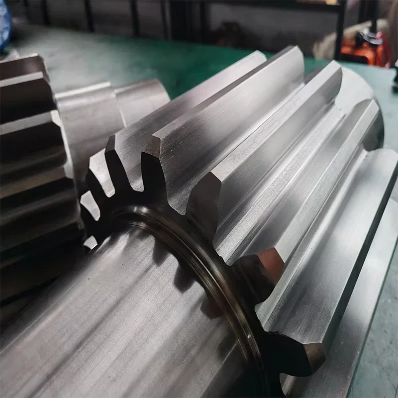 Customized Large Size High Precision Gear Shaft Main Gear Propeller Shaft
Customized Large Size High Precision Gear Shaft Main Gear Propeller Shaft