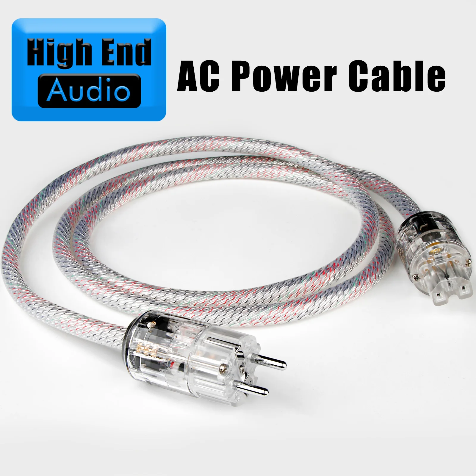 Preffair HiFi OCC Silver Plated 16AWG Audio Power Cable for EU/AU Standard for Audio Amplifiers, Tube Amplifiers, and Speaker
Preffair HiFi OCC Silver Plated 16AWG Audio Power Cable for EU/AU Standard for Audio Amplifiers, Tube Amplifiers, and Speaker