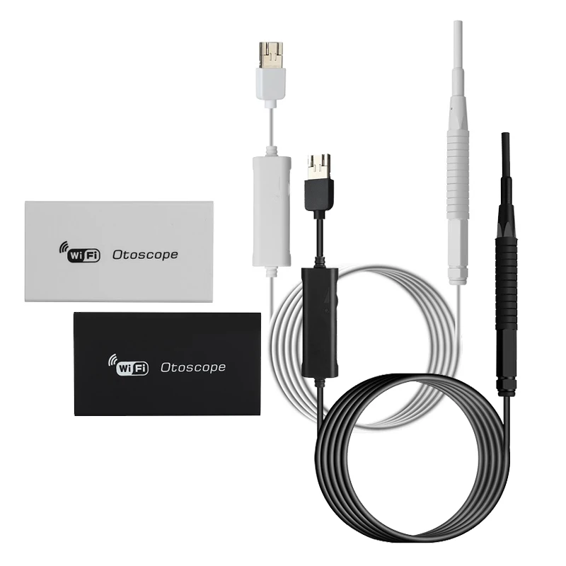 3.9MM 720P Wireless WIFI Earpick Endoscope 3in1 USB Otoscope inspection Borescope Ear Camera Earscope HD With Ear Wax Cleaner
3.9MM 720P Wireless WIFI Earpick Endoscope 3in1 USB Otoscope inspection Borescope Ear Camera Earscope HD With Ear Wax Cleaner