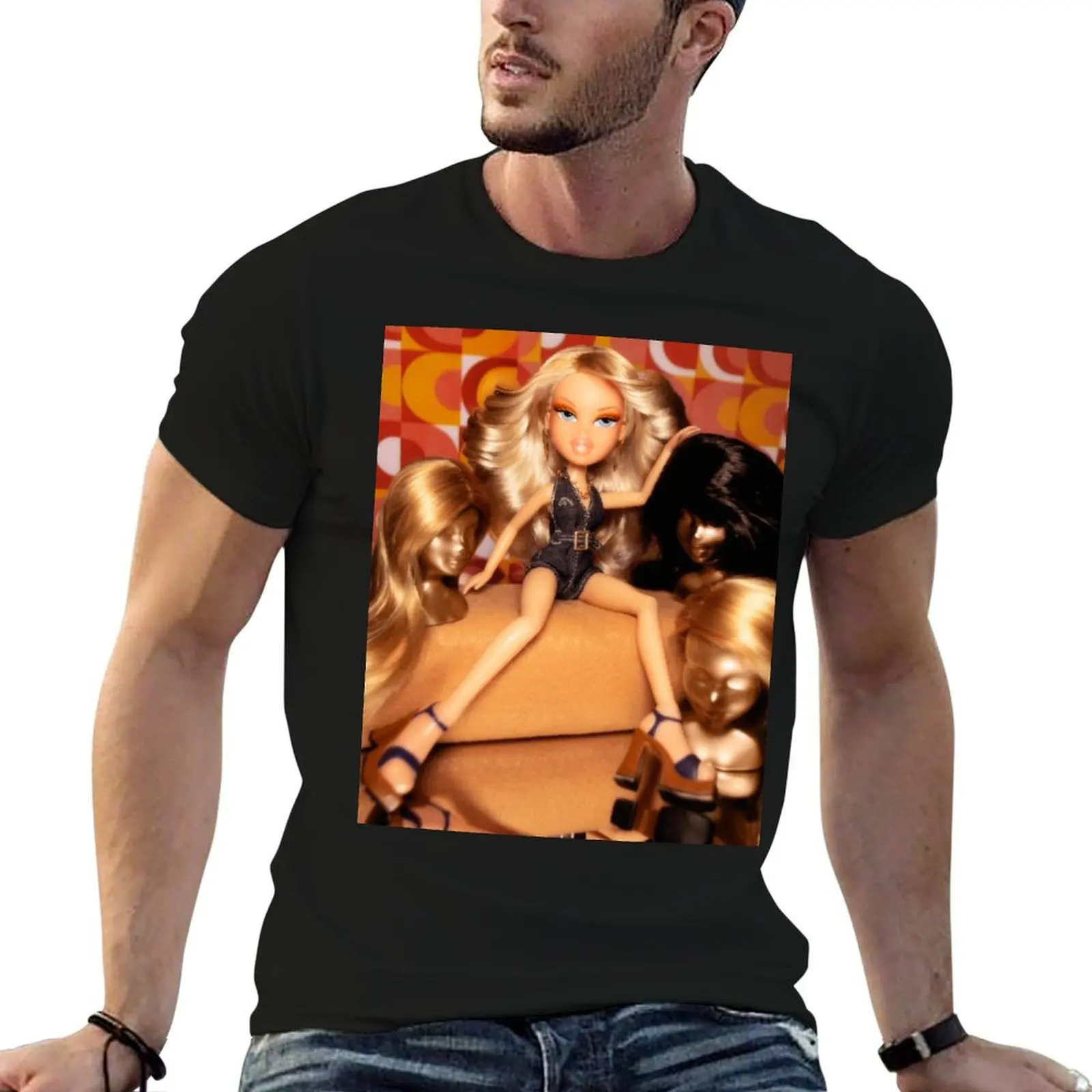 Wiggin' Out 70's Bratz Doll T-Shirt man t shirts for men cotton tshirt 100% T-Shirt
Wiggin' Out 70's Bratz Doll T-Shirt man t shirts for men cotton tshirt 100% T-Shirt