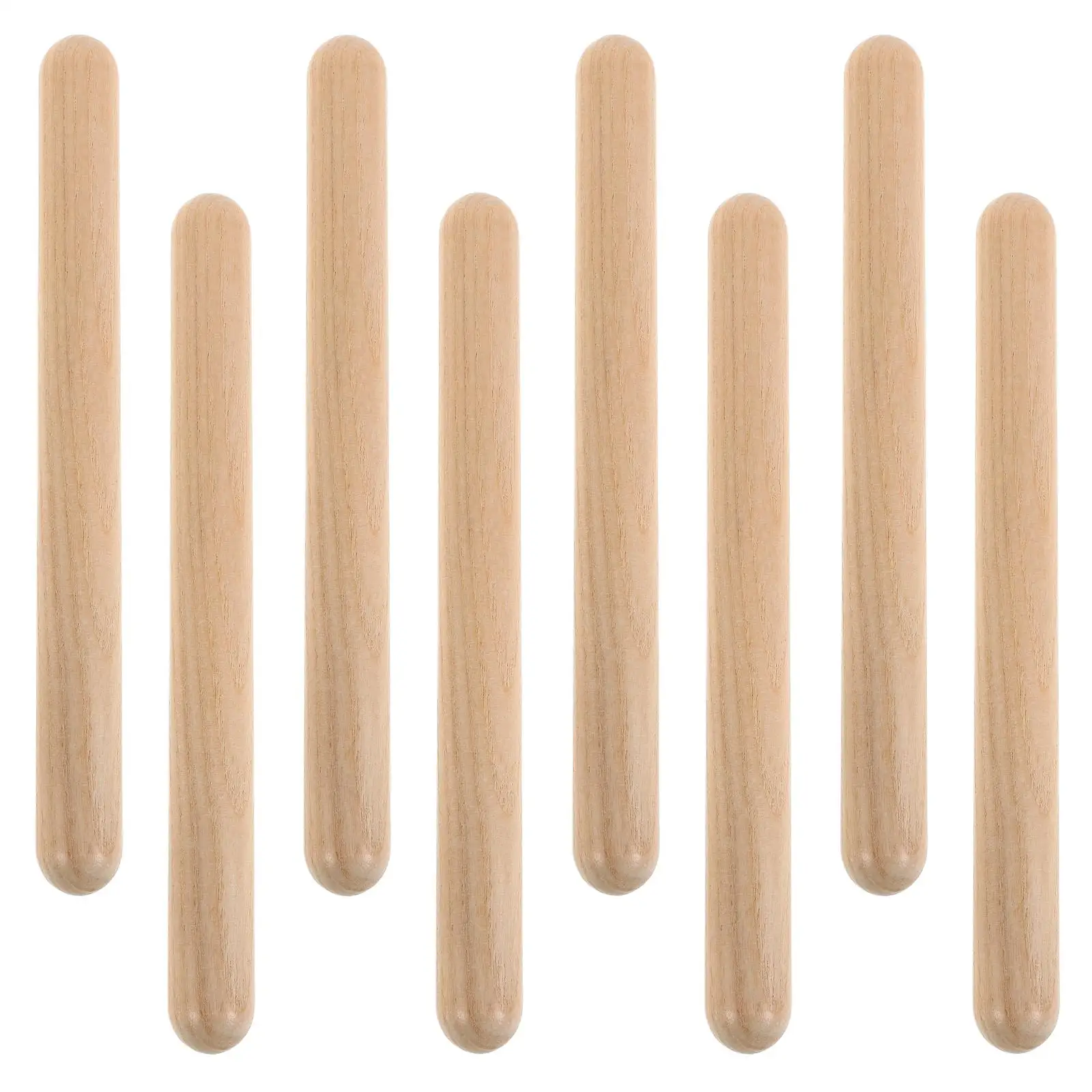 4 Pairs Percussion Musical Instrument Fitness Rhythm Stick Sticks for Kids Drum Wood Wooden Toy Drumstick
4 Pairs Percussion Musical Instrument Fitness Rhythm Stick Sticks for Kids Drum Wood Wooden Toy Drumstick