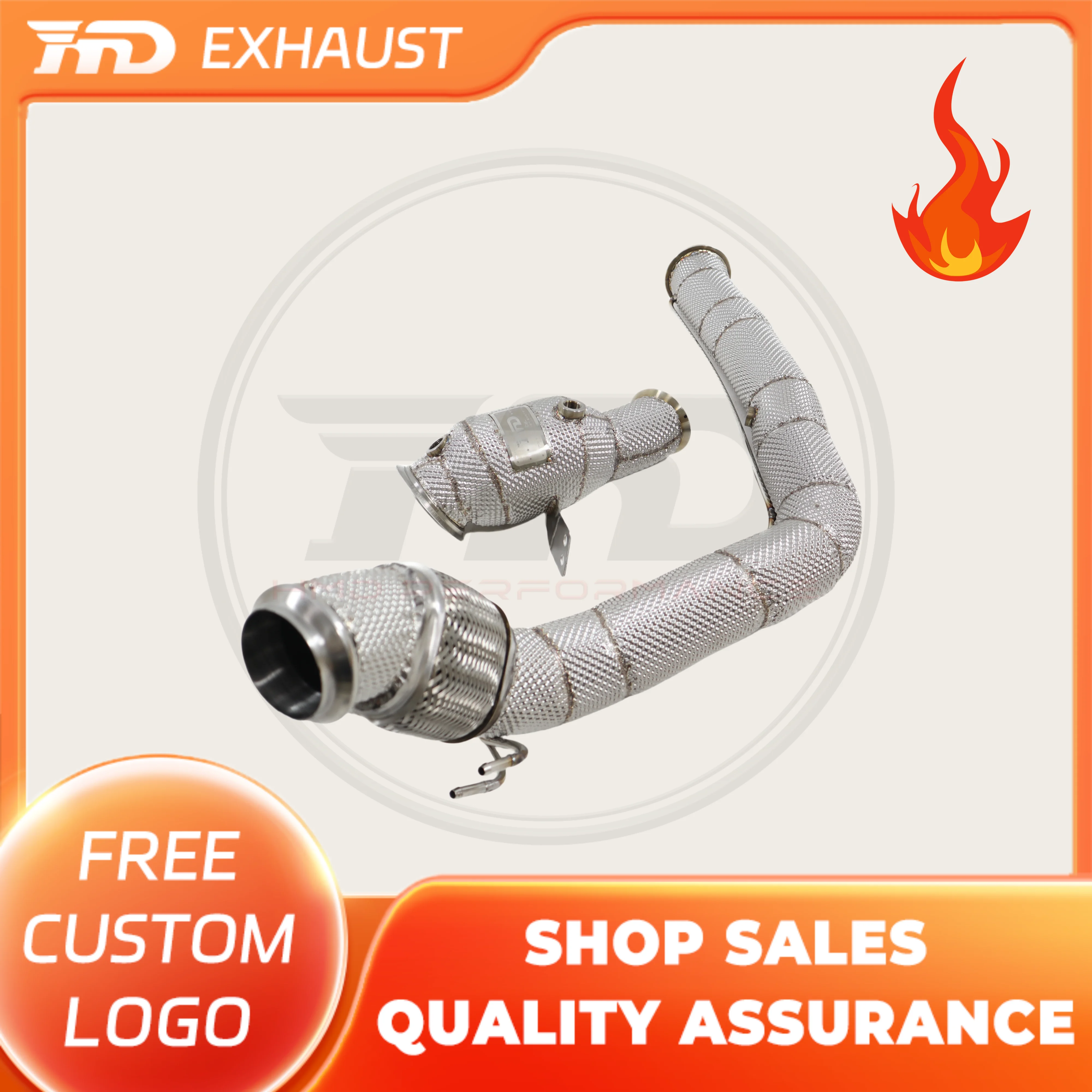 HMD Hot sale Downpipe For BENZ G350 2.0T 2020-2021High performance Stainless Steel Pipe Exhaust Downpipe Car Exhaust System
HMD Hot sale Downpipe For BENZ G350 2.0T 2020-2021High performance Stainless Steel Pipe Exhaust Downpipe Car Exhaust System