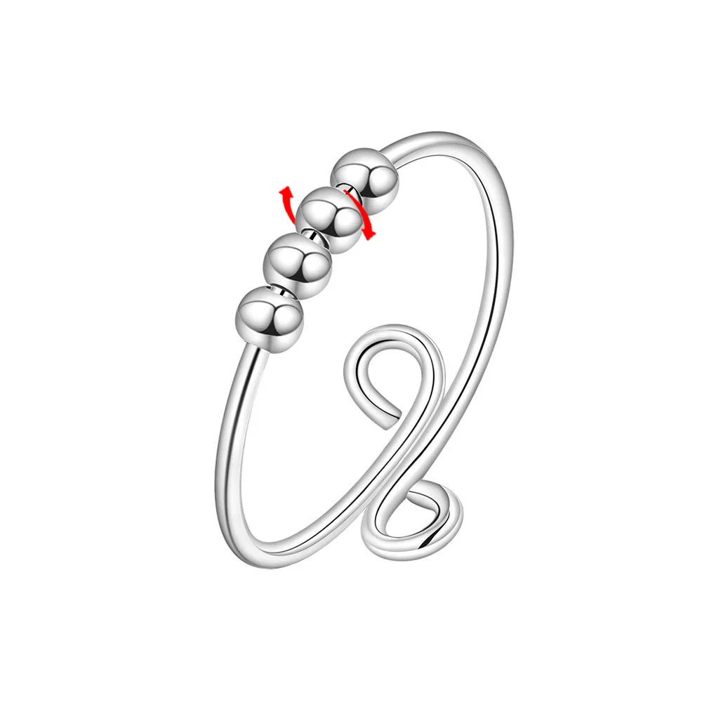 925 Silver Custom Name Ring CvlmRing's Anti Anxiety Ring Stress Relief Spinner Rings Silver Fidget Jewelry Calming Accessories
925 Silver Custom Name Ring CvlmRing's Anti Anxiety Ring Stress Relief Spinner Rings Silver Fidget Jewelry Calming Accessories