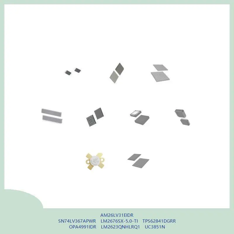 AM26LV31EIDR SN74LV367APWR LM2676SX-5.0-TI TPS62841DGRR OPA4991IDR LM2623QNHLRQ1 UC3851N
AM26LV31EIDR SN74LV367APWR LM2676SX-5.0-TI TPS62841DGRR OPA4991IDR LM2623QNHLRQ1 UC3851N