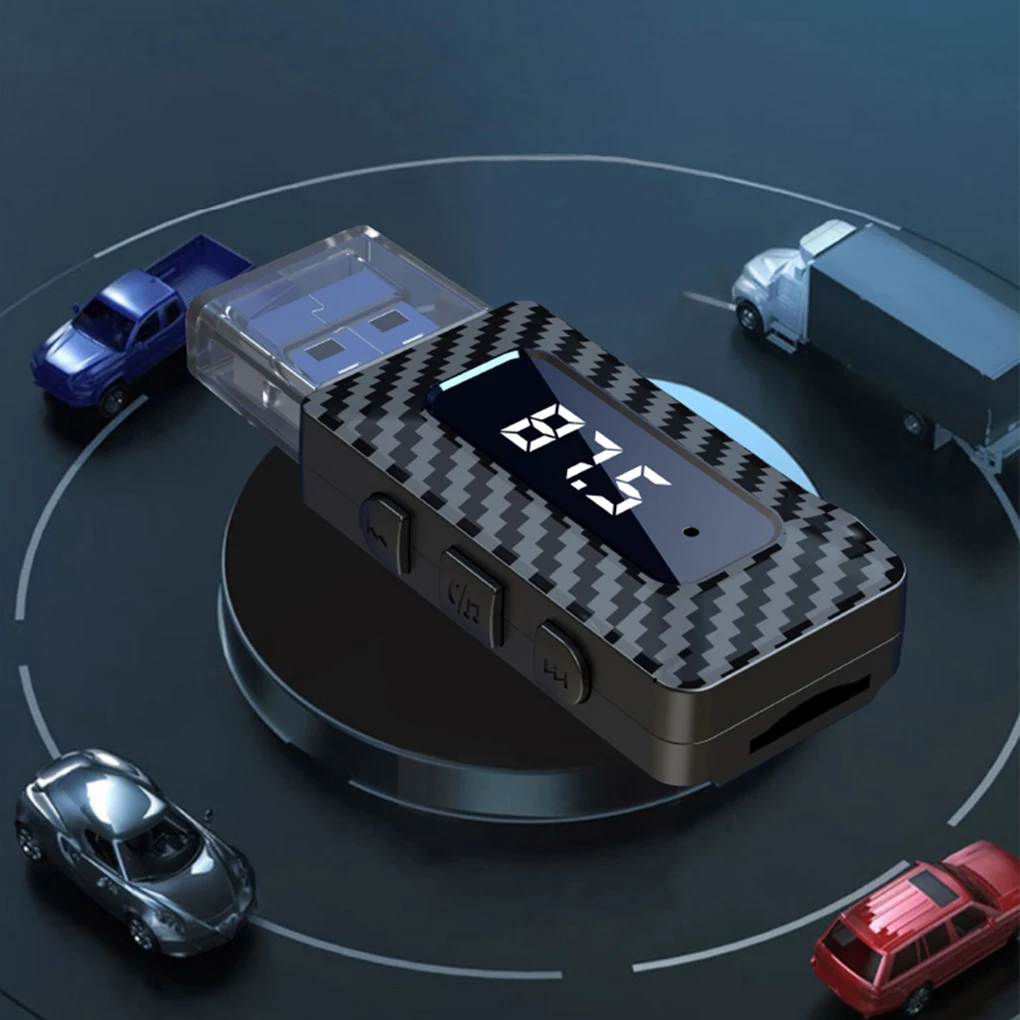 Автомобильный беспроводной Bluetooth-приемник, FM-передатчик, Bluetooth 5,3, поддержка TF-карты, музыка, встроенный микрофон для iPhone Android
Автомобильный беспроводной Bluetooth-приемник, FM-передатчик, Bluetooth 5,3, поддержка TF-карты, музыка, встроенный микрофон для iPhone Android
