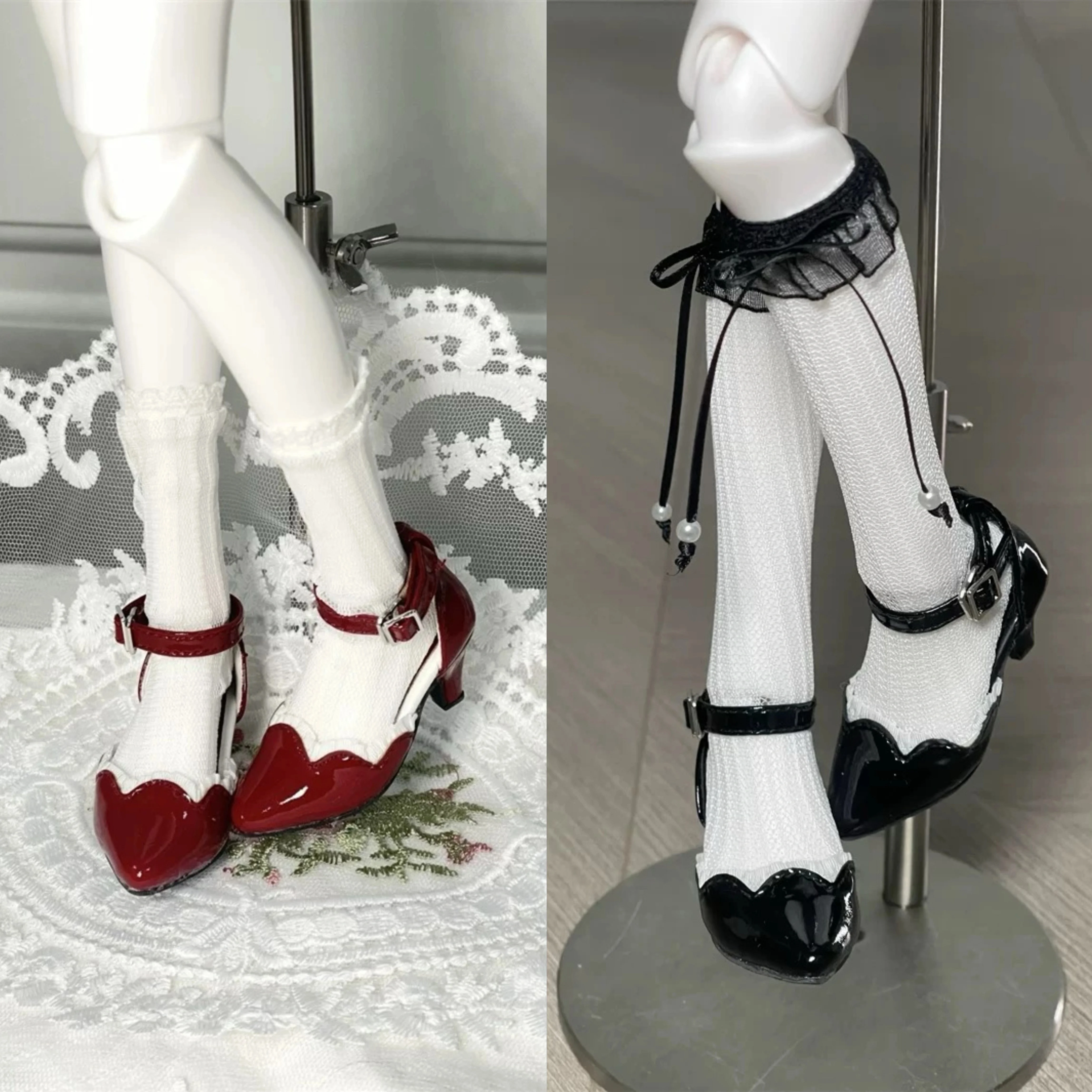 Кукольные туфли BJD для девочек 1/3 1/4, красные элегантные туфли с острым носком, черные кружевные туфли на одной пряжке, кожаные туфли на тонкой подошве, подарочные аксессуары для кукол
Кукольные туфли BJD для девочек 1/3 1/4, красные элегантные туфли с острым носком, черные кружевные туфли на одной пряжке, кожаные туфли на тонкой подошве, подарочные аксессуары для кукол