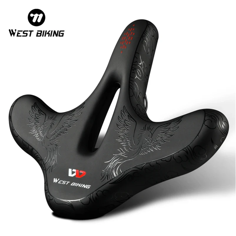 WEST BIKING Bicycle Seat Cushion Comfortable Bicycle Saddle Bike Riding Mountain Bike Big Butt Seat Cushion Bike Parts
WEST BIKING Bicycle Seat Cushion Comfortable Bicycle Saddle Bike Riding Mountain Bike Big Butt Seat Cushion Bike Parts