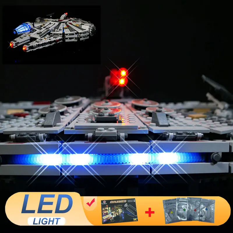Комплект светодиодных фонарей для LEGO 75105, лампа Millennium Falcon, подарок «сделай сам» (не включает строительные блоки, наборы кирпичей, наборы моделей)
Комплект светодиодных фонарей для LEGO 75105, лампа Millennium Falcon, подарок «сделай сам» (не включает строительные блоки, наборы кирпичей, наборы моделей)