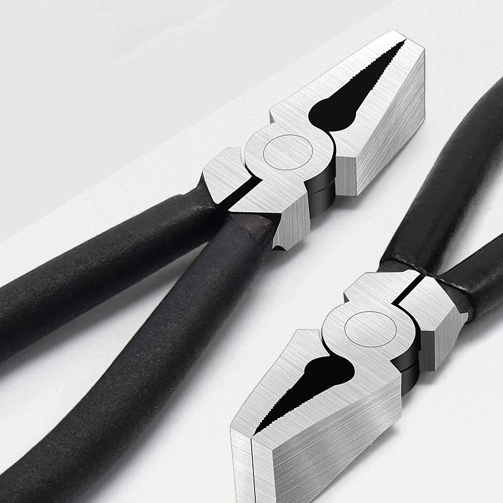 Glass Pliers Heavy Duty Steel Cutter Pliers for DIY Projects Comfortable Grip Anti-Slip Rubber Handle Glass Tile Trimmers Tool
Glass Pliers Heavy Duty Steel Cutter Pliers for DIY Projects Comfortable Grip Anti-Slip Rubber Handle Glass Tile Trimmers Tool