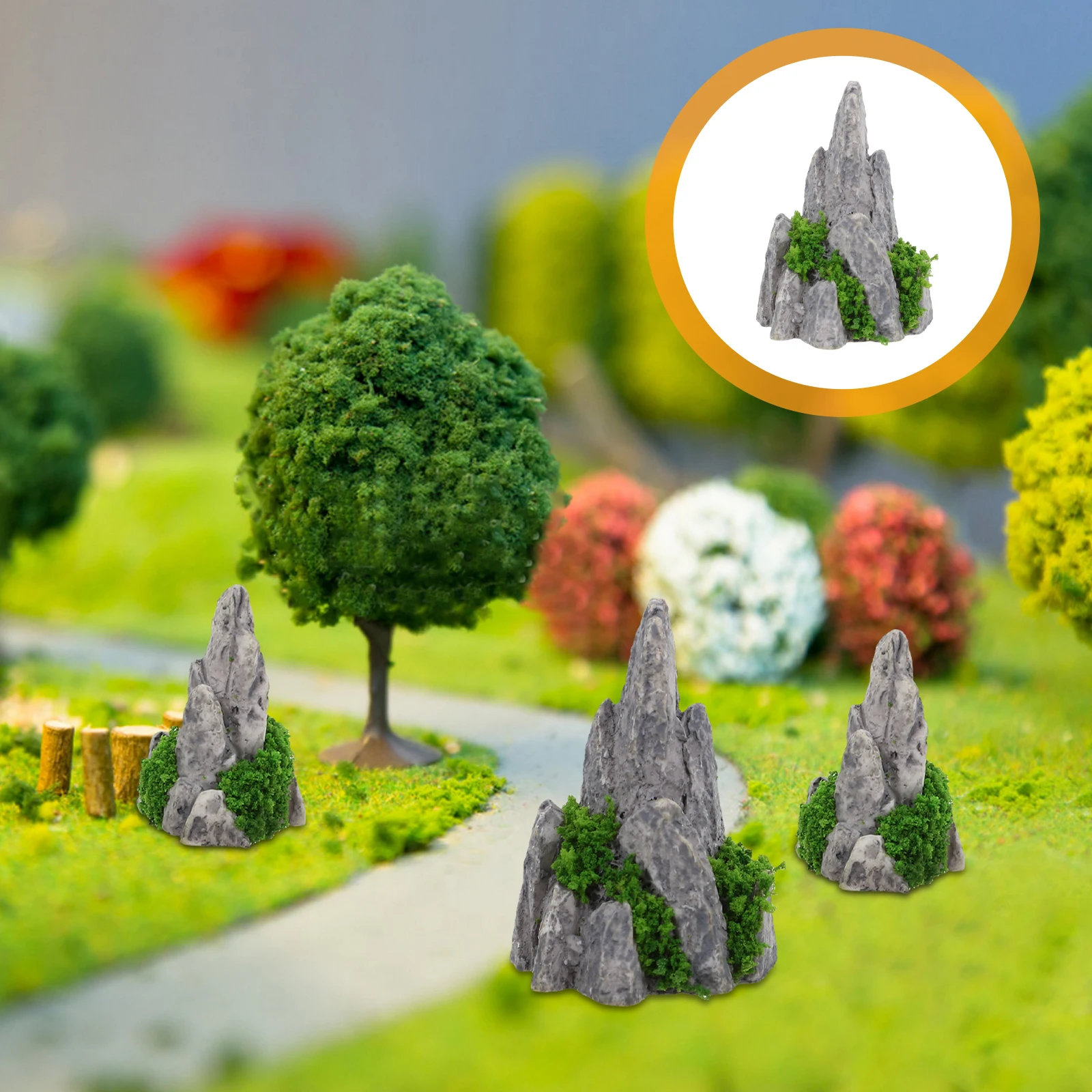 Mini Resin Rockery Simulated Mountain Ornament Grey Garden Decoration Mini Landscape Accessory Aquarium Bonsai Decor
Mini Resin Rockery Simulated Mountain Ornament Grey Garden Decoration Mini Landscape Accessory Aquarium Bonsai Decor